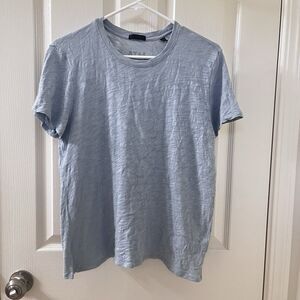 ATM Slub Jersey Schoolboy Crew Neck Short Sleeve Tee T-Shirt Cotton Women's SZ L